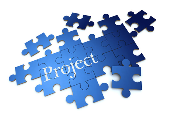 Project as jigsaw puzzle